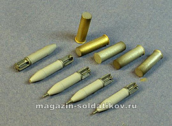Аксессуары из смолы Советские/Российские 122мм кумулятивные снаряды (БП-1), 1:35, Tank