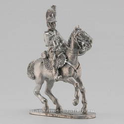Сборная миниатюра из металла Трубач-шеволежер, Франция, 28 мм, Аванпост