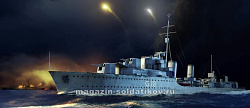 Сборная модель из пластика Корабль «HMS Zulu Destroyer» 1941 г.,(1:350) Трумпетер