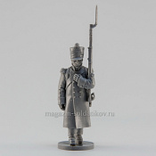 Сборная миниатюра из смолы Рядовой элитной роты линейной пехоты, 28 мм, Аванпост - фото