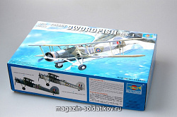 Сборная модель из пластика Самолет Фейри «Суордфиш» Mk.I 1:32 Трумпетер