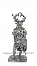 Миниатюра из олова 316. Граф Крафт фон Тоггенбург, XIV в, 54 мм, EK Castings - фото