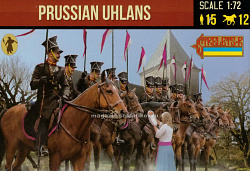 Prussian Uhlans (1/72) Strelets
