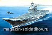 Сборная модель из пластика Авианосец «Адмирал Кузнецов» (1/720) Звезда - фото