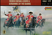 Солдатики из пластика French Chevau-Legers and Gendarmes of the Guards (1/72) Strelets - фото