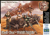 Сборные фигуры из пластика MB 35122 Битвы в пустыне, Клан Черепа - Ангелы Смерти (1/35) Master Box - фото