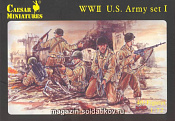 Солдатики из пластика Американская армия. Вторая мировая война (1/72) Caesar Miniatures - фото