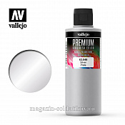 Краска акрил-уретановая Vallejo Premium, Серебро 60 мл, Vallejo Premium - фото