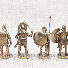 Фигурки из бронзы Спарта (набор 6 шт) 40 мм, Unica
