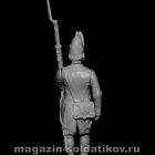 Сборная миниатюра из металла Рядовой гренадерских полков, Россия, 1799 г. 54 мм, Chronos miniatures