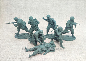 Солдатики из пластика Овелорд. 82-я дивизия (1:32) Plastic Platoon - фото