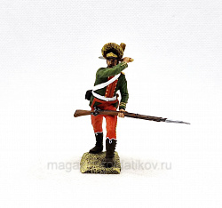 Миниатюра из олова Капрал гренадерского полка 1780-90 годы, Россия, 54 мм, Студия Большой полк