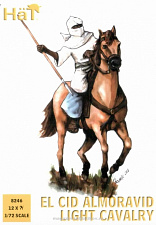 Солдатики из пластика El Cid Almoravid Light Cavalry, (1:72), Hat - фото
