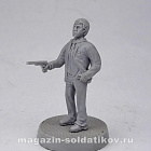 Сборная фигура из смолы Шпион, серия «Наемники» 28 мм, ArmyZone Miniatures