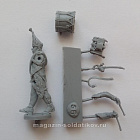 Сборная миниатюра из смолы Ротный барабанщик гренадёрской роты Павловского полка, идущий 28 мм, Аванпост