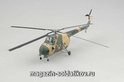 Масштабная модель в сборе и окраске Вертолёт Ми-4 1:72 Easy Model