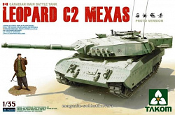 Сборная модель из пластика Танк Leopard C2 MEXAS 1/35 Takom