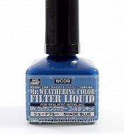 краска 40мл MR.WEATHERING COLOR FILTER LIQUID SHADE BLUE - фото