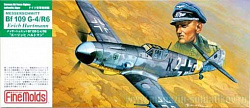 Сборная модель из пластика FL 13 Самолет Bf109 G-4/ R-6 «Erich Hartmann» 1:72, FineMolds