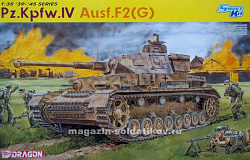 Сборная модель из пластика Д Танк Танк Pz.Kpfw.IV Ausf.F2(G) (1/35) Dragon