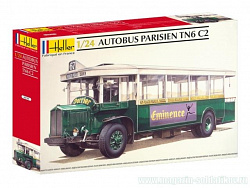 Сборная модель из пластика Aвтомобиль Autobus Parisien TN6 C2 1:24, Хэллер