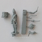 Сборная миниатюра из смолы Батальонный барабанщик Павловского полка, стоящий 28 мм, Аванпост