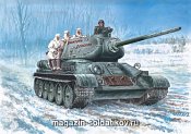 Сборная модель из пластика Танк Т - 34 «Дмитрий Донской» 1:35 Моделист - фото