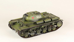 Масштабная модель в сборе и окраске Советский огнеметный танк КВ-8С (1:35) Магазин Солдатики