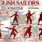Солдатики из пластика Английсие моряки в сражении XVI-XVII в. (1:72) Red Box