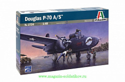 Сборная модель из пластика ИТ Самолет DOUGLAS P-70 A/S (1/48) Italeri