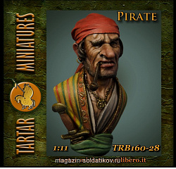 Сборная миниатюра из смолы Pirate 1:11 Tartar Miniatures