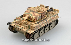 Масштабная модель в сборе и окраске Танк Tiger I (ранний), Курск, 1943г. 1:72 Easy Model