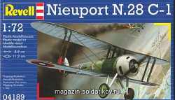 Сборная модель из пластика RV 04189-Биплан Nieuport 28 (1:72) Revell