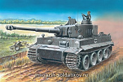 Сборная модель из пластика Немецкий тяжелый танк «Тигр» 1:72 Моделист - фото