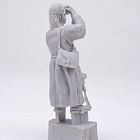 Сборная фигура из смолы Воинствующий монах православный, серия «Наемники» 28 мм, ArmyZone Miniatures