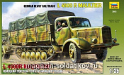 Сборная модель из пластика Нем. грузовик L4500 Maultier (1/35) Звезда - фото