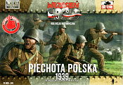 Солдатики из пластика Польская пехота, 1:72, First to Fight - фото