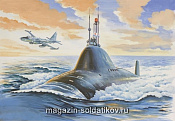 Сборная модель из пластика Подводная лодка проект 877 ( «Кило» ) Восточный экспресс - фото