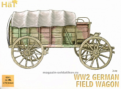 Солдатики из пластика WW2 German Wagon (1:72), Hat