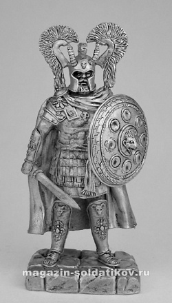 Миниатюра из металла Агамемнон - царь Микенский, 1184 г. до н.э., 54 мм Новый век
