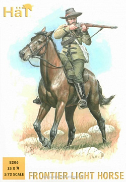 Солдатики из пластика Frontier Light Horse ,(1:72), Hat