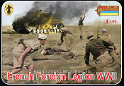 Солдатики из пластика French Foreign Legion WWII (1/72) Strelets - фото