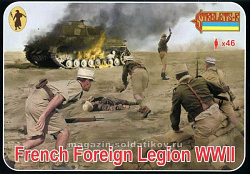 Солдатики из пластика French Foreign Legion WWII (1/72) Strelets