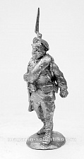 Сборная фигура из металла Рядовой на марше, 1918-1922 гг. 28 мм, Figures from Leon - фото