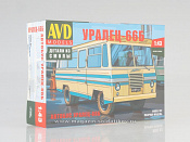 Сборная модель из пластика Сборная модель Автобус Уралец-66Б 1:43, Start Scale Models - фото