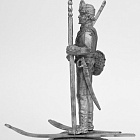 Миниатюра из олова 551 РТ Датский лыжник-егерь, 1808 год., 54 мм, Ратник