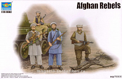 Сборные фигуры из пластика Солдаты Afghan Rebels (1:35) Trumpeter