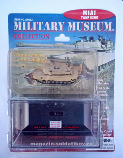 Масштабная модель в сборе и окраске M1A1 with TWMP USMC 1:144, Pegasus