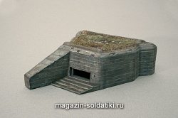 Сборная модель из пластика ИТ Бункер береговой обороны (1:72) Italeri