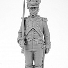 Сборная миниатюра из смолы Офицер в кивере. Франция, 1807-1812 гг, 28 мм, Аванпост